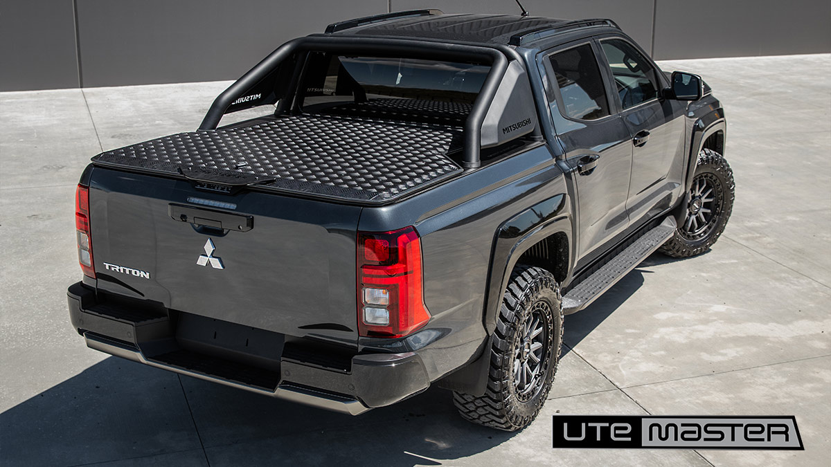 Mitsubishi Triton Dual Cab VRX-GLXR-GLX-GSR-GLS (2024+) Load-Lid to Suit Factory Sports Bars - Image 5